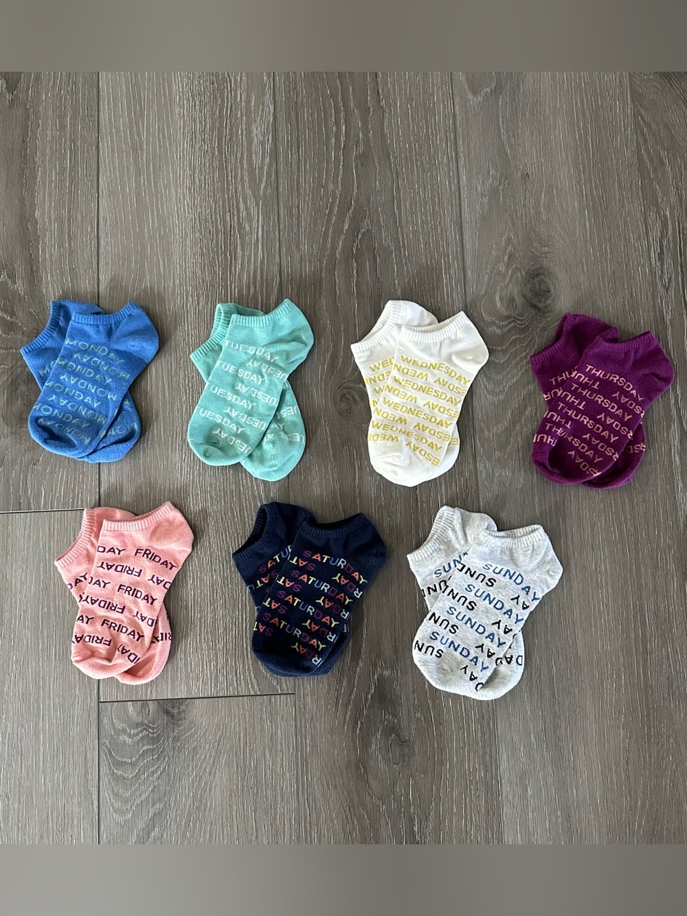 Old Navy Day-of-the-Week Sock Bundle